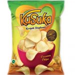 Kusuka Cassava Chips Black Chicken Pepper 180gr